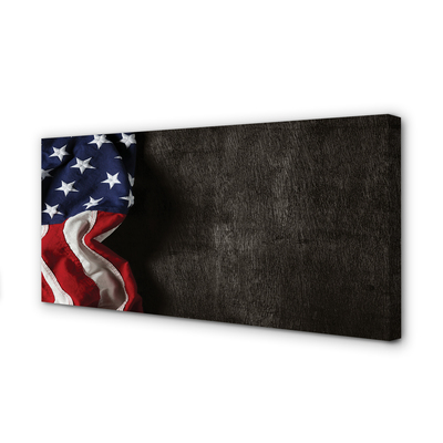 Tableaux sur toile canvas Etats-unis flag