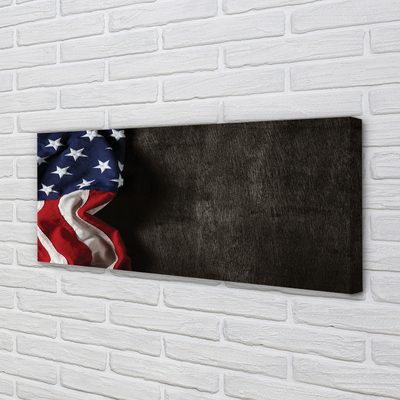 Tableaux sur toile canvas Etats-unis flag