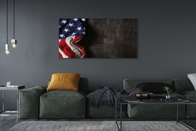 Tableaux sur toile canvas Etats-unis flag