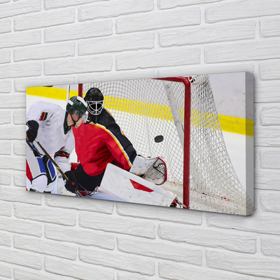 Tableaux sur toile canvas Le hockey passerelle