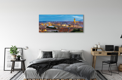 Tableaux sur toile canvas Panorama italie sunset