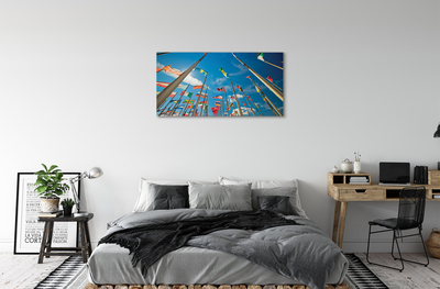 Tableaux sur toile canvas Divers drapeaux