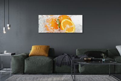 Tableaux sur toile canvas Oranges dans l'eau