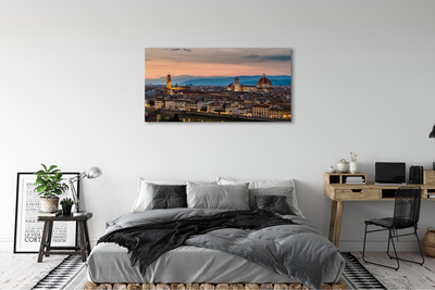 Tableaux sur toile canvas Montagnes cathédrale italie panorama