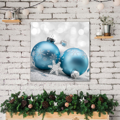 Photo sur toile Babioles Vacances d'hiver Décorations