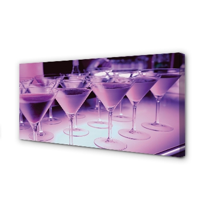 Tableaux sur toile canvas Cocktails dans des verres
