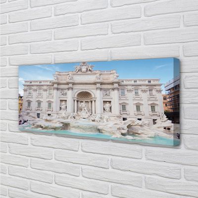Tableaux sur toile canvas Rome cathédrale fontaine