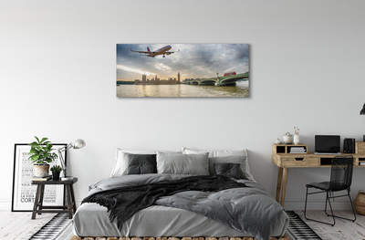 Tableaux sur toile canvas Nuages ​​d'avions
