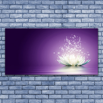 Tableaux sur toile Lotus floral violet