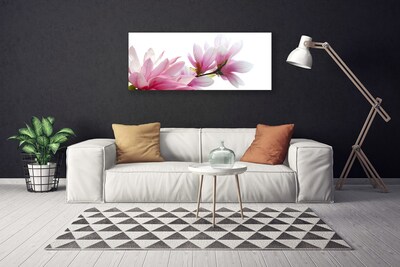 Tableaux sur toile Magnolia fleurs floral rose