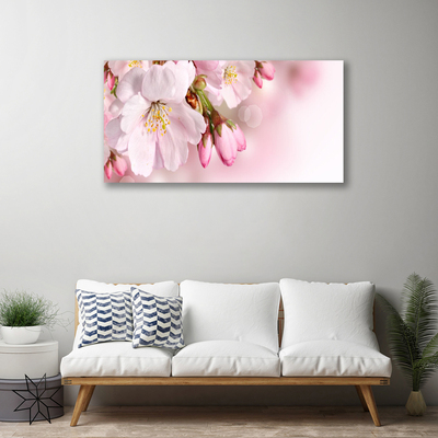 Tableaux sur toile Fleurs floral rose