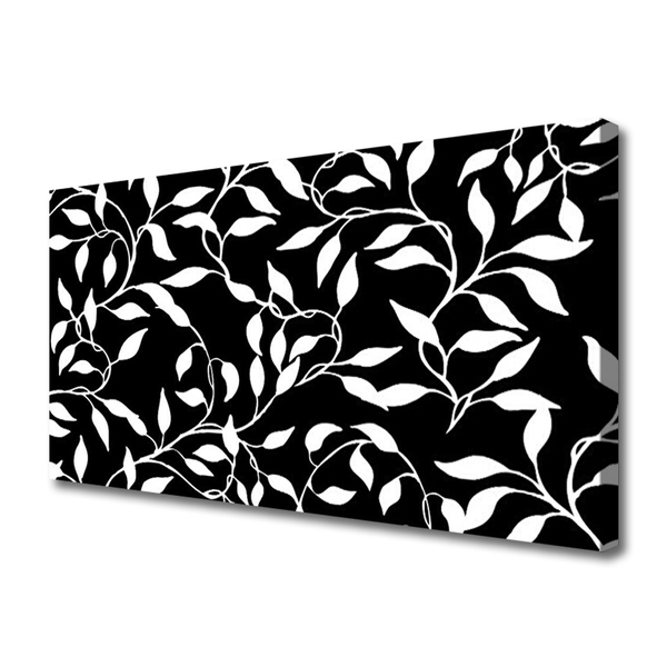 Tableaux sur toile Abstrait art noir blanc