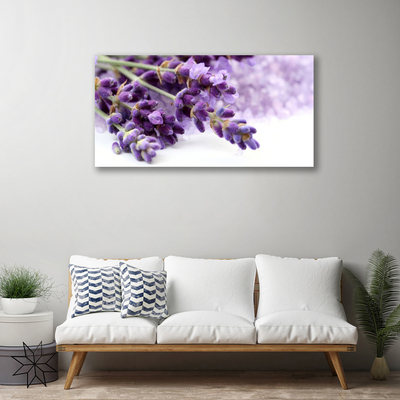 Tableaux sur toile Fleurs floral violet