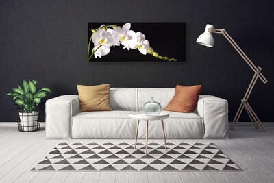 Tableaux sur toile Fleurs floral blanc