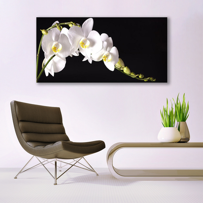 Tableaux sur toile Fleurs floral blanc