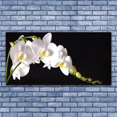 Tableaux sur toile Fleurs floral blanc