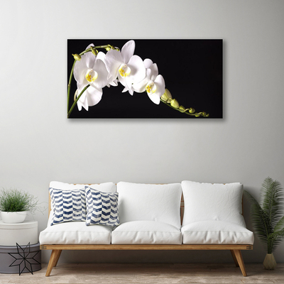 Tableaux sur toile Fleurs floral blanc