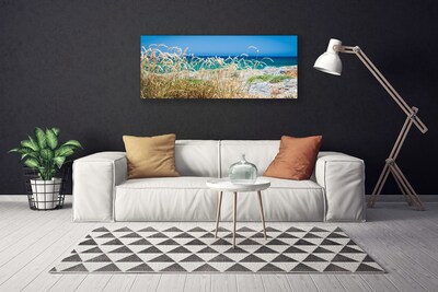 Tableaux sur toile Plage paysage brun