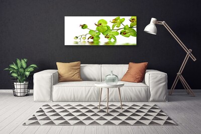 Tableaux sur toile Fleurs floral vert