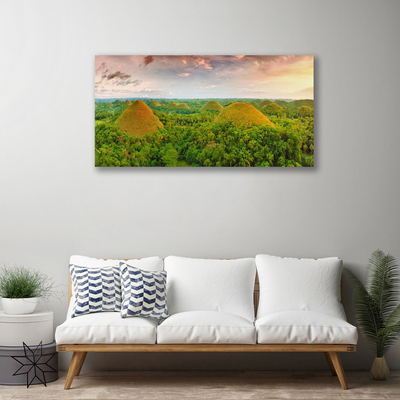 Tableaux sur toile Forêt nature vert