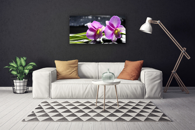 Tableaux sur toile Fleurs floral rose