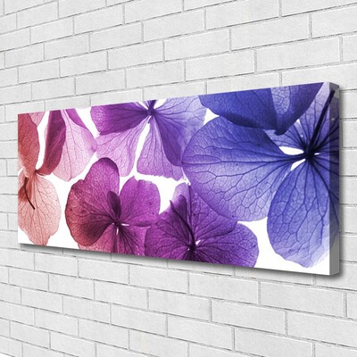 Tableaux sur toile Fleurs floral rose violet