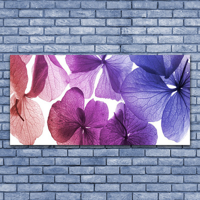 Tableaux sur toile Fleurs floral rose violet