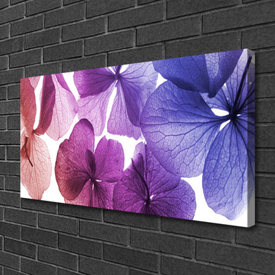 Tableaux sur toile Fleurs floral rose violet