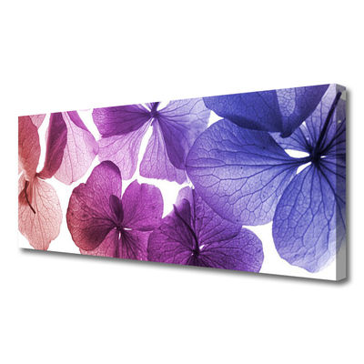 Tableaux sur toile Fleurs floral rose violet