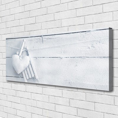 Tableaux sur toile Abstrait art blanc