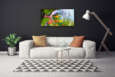 Tableaux sur toile Fleurs nature multicolore