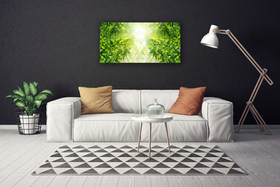 Tableaux sur toile Feuilles nature vert