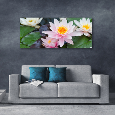 Photo sur toile Fleurs floral jaune rose