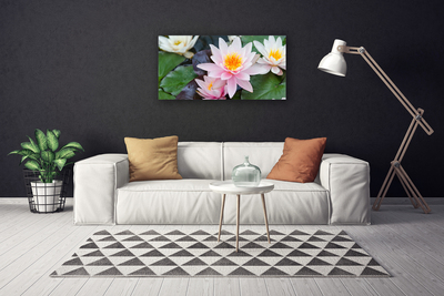 Photo sur toile Fleurs floral jaune rose