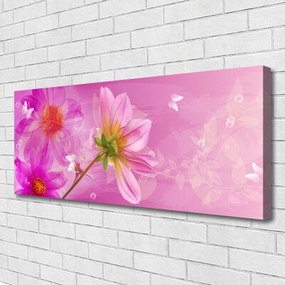 Photo sur toile Fleurs floral rose