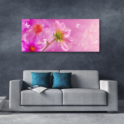 Photo sur toile Fleurs floral rose