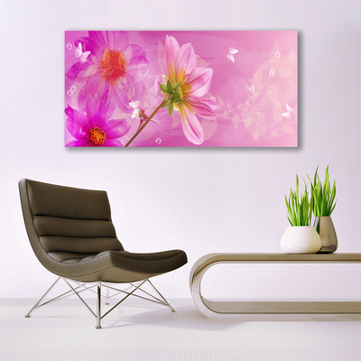 Photo sur toile Fleurs floral rose