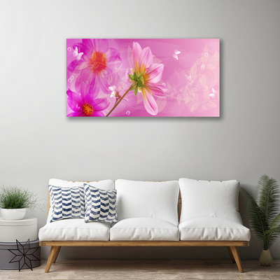 Photo sur toile Fleurs floral rose