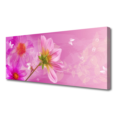 Photo sur toile Fleurs floral rose