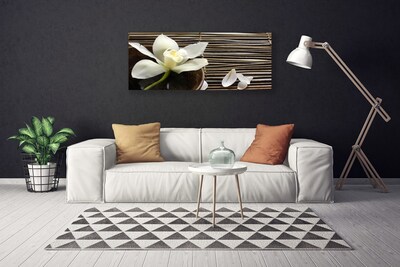 Photo sur toile Fleur floral blanc