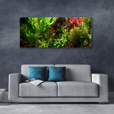 Photo sur toile Plantes nature vert orange