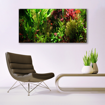 Photo sur toile Plantes nature vert orange