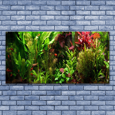 Photo sur toile Plantes nature vert orange