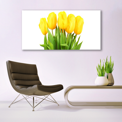 Photo sur toile Tulipes floral jaune