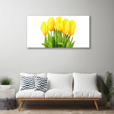 Photo sur toile Tulipes floral jaune