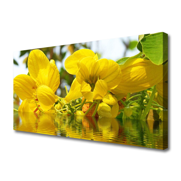 Photo sur toile Fleurs floral jaune