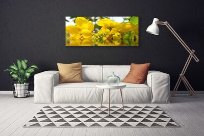 Photo sur toile Fleurs floral jaune