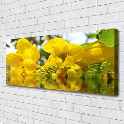 Photo sur toile Fleurs floral jaune