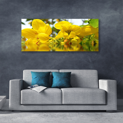 Photo sur toile Fleurs floral jaune