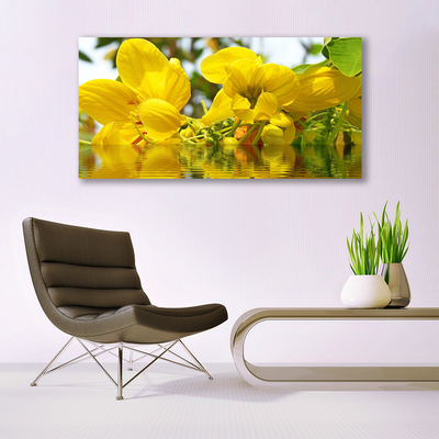 Photo sur toile Fleurs floral jaune